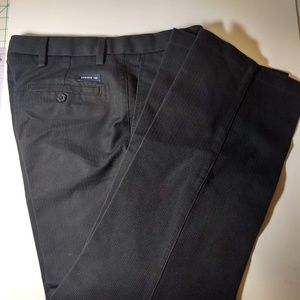 Mens Black Pinstripe Dockers Pants